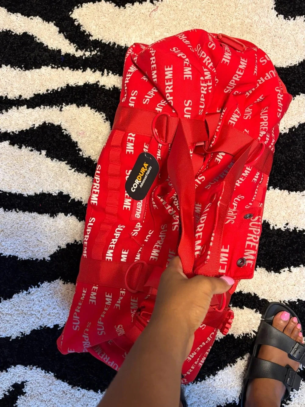 BRAND NEW Supreme - FW26 Large Duffle Bag 'Red'